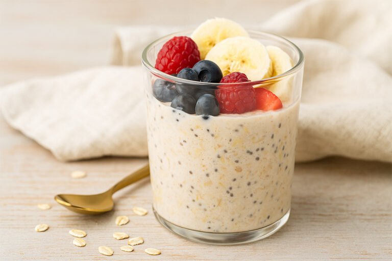 Overnight oats receta fácil y saludable