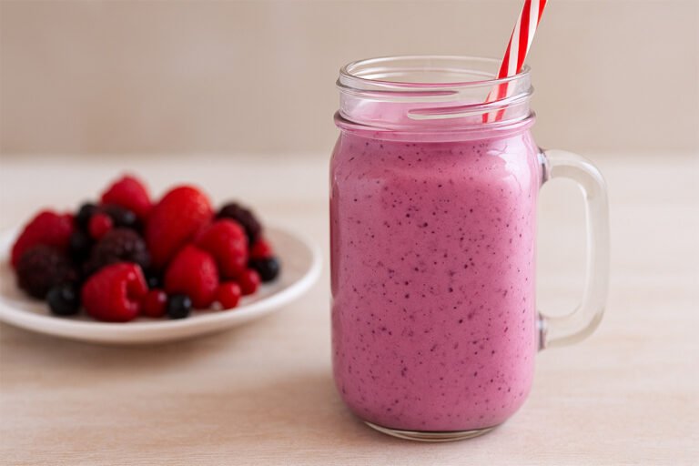 Smoothie de frutos rojos realfood