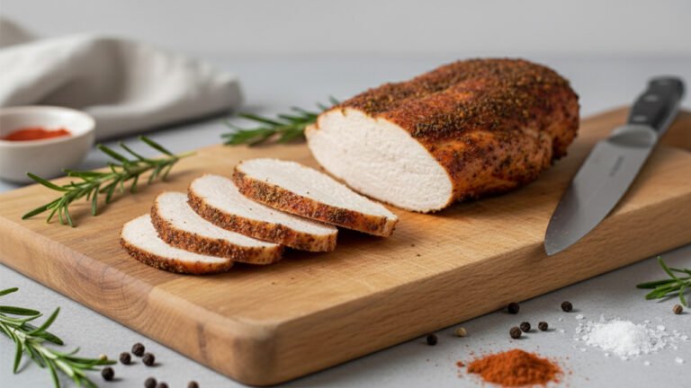 Fiambre de pollo casero