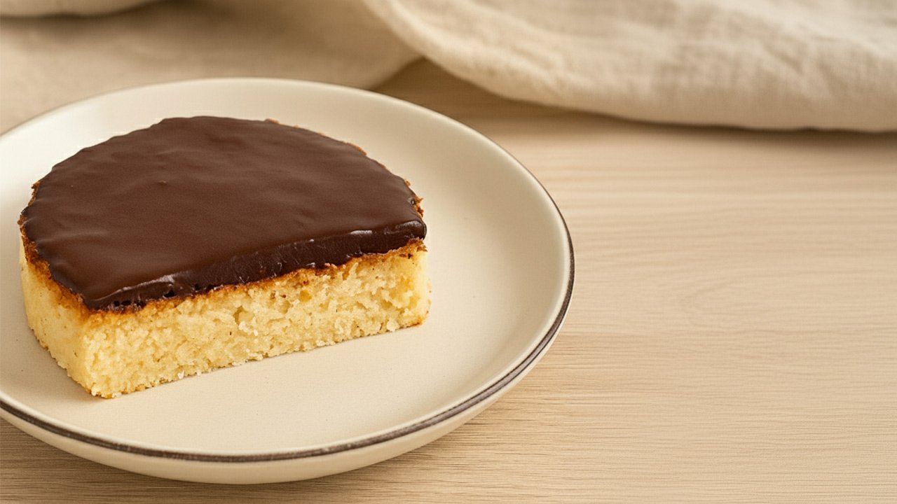 Receta del postre de coco y chocolate