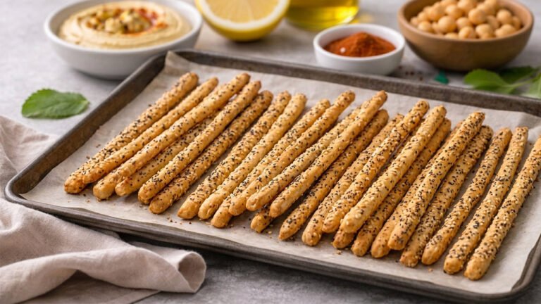 Receta de palitos de garbanzo