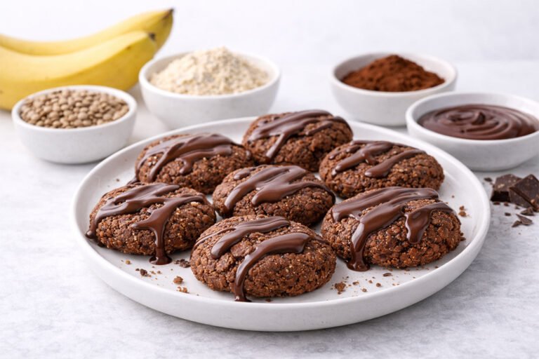 Galletas de lenteja saludables