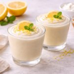 mousse de limon saludable