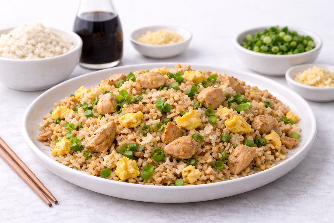 Receta de arroz chaufa peruano