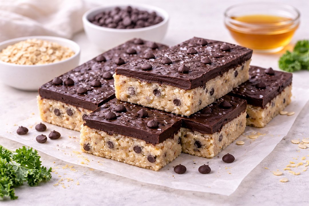 Barritas chocolate altas en proteina