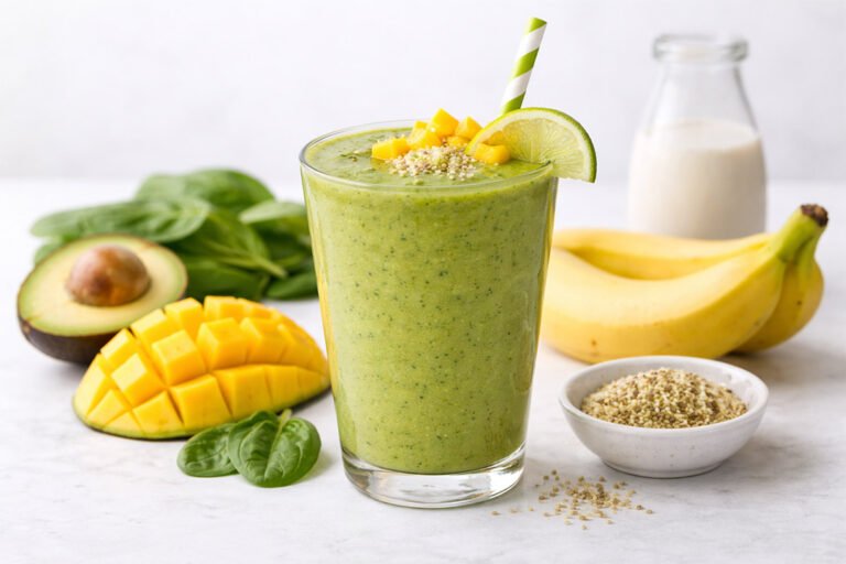 Smmothie tropical de mango